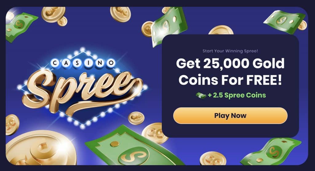 Spree Casino Promo Code Welcome Bonus